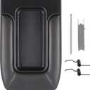 SCITOO Center Console Lid Replacement Kit for 1999-2007 For Chevy Silverado, Avalanche, Suburban, For GMC Sierra, Yukon - Center Console Cover OEM 19127364, 19127365, 19127366 Dark Grey