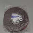 Brown Rubber Weather Stripping Door Seal Strip, D Shape Door Weather Seal Strip, Self-Adhesive Soundproofing Frame Insulation Tape for Doors Frame/Window Seal,Blocks Cold Drafts Noise (23 feet)