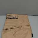 ULTCOVER Waterproof Outdoor TV Cover for 55-59 inch Outside Flat Screen Televisions with Mounts and Stands (Brown)