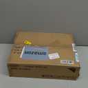 Keelian 78" Narrow Console Sofa Table with Power Outlets & 2 USB Ports, Metal Frame, Rustic Brown, Perfect for Hallway, Office, and Behind Sofa - Easy Assembly, 4.9' Extension Cord Included