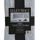 Ellen Tracy Quilted Sham 20x26in 100% Polyester