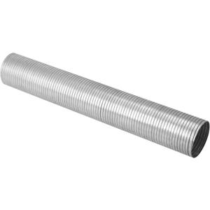 5" x 16.5" Length Universal Stainless Steel Exhaust Flex Pipe, 5 Inch Flexible Exhaust Pipe