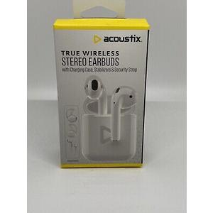 Acoustic Audiobuds+ Black Headphones