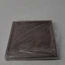 uxcell Bamboo Serving Tray, 10 x 10 Inch Square Wooden Trays Portable Serving Platters for Food Fruit, Snacks, Bread, Vanity, Weddings, Picnics, Brown (Flat)