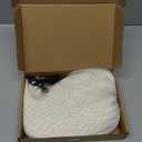 White Bob Wig With Bangs - Short Straight White Wigs for Women, 12inch Synthetic Bangs Wig with Flat Bangs, Natural Hair For Daily Party Halloween Cosplay Use