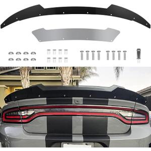 Venom V2 Wickerbill Spoiler for Dodge Charger 2015-2023 SRT Hellcat ScatPack Add-on Rear Spoiler with RivNut Tool