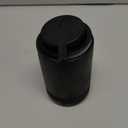 Automatic Soap Dispenser Liquid Touchless: 9oz Black Plastic - Rechargeable Electric Smart 3 Level Adjustable Auto Hand Soap Dispenser - Dish Bathroom Kitchen (Black Gel Type)