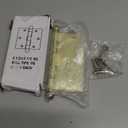 Nostalgic Warehouse 728348 3.5" Ball Tip Residential Square Corners Door Hinge, Polished Brass, 1 Count (Pack of 1)