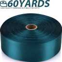 1-1/2 Inch 60 Yards Greenish Blue Solid Satin Ribbon for Gift Wrapping,Craft Floral Bouquets,Wedding Party,Timeless Flower,Decoration Floral Hair,Balloons