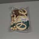 One Happy Camper High Chair Banner - Adventure Camping Theme Wooden Highchair Banner, Wild One First Birthday Decorations, Woodland 1st Birthday Decorations Tassel(A) (Brown)