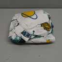 JSD Blue Astronaut Kids Sheet Set Twin Size, 3 Piece Space Rocket Printed Microfiber Bed Sheets Deep Pocket