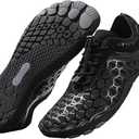 Hike Barefoot Shoes for Women Men, Breathable Non-Slip Athletic Footwear, Wide Toe Water Shoes for Hiking, Non-Slip Neuropathy Shoes for Women Men, Grounded Comfort wear 8.5, medium