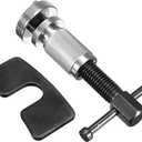 3PCS Car Brake Piston Wind Back Tool, Automotive Brake Caliper Piston Rewind Kits, Right Handle Set Vehicle Rare Brake Pad Replacement Tools, Universal for RV, SUV, Truck