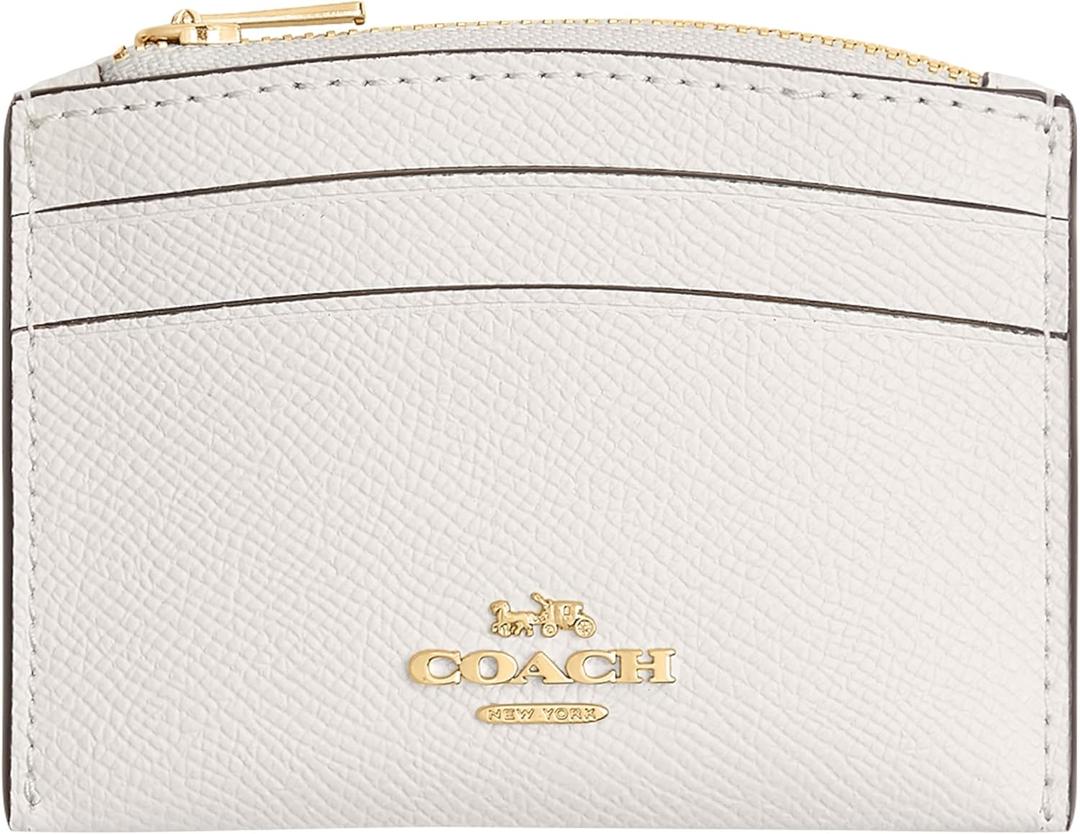 COACH Women's Shaped Card CASE (IM/Chalk)
