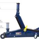 Big RED AT83006UR Torin Hydraulic Trolley Service/Floor Jack with Extra Saddle (Fits: SUVs and Extended Height Trucks), 3 Ton (6,000 lb), Blue/Silver