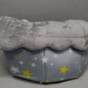 Dog House Indoor Memory Sponge, Foldable Dog House Kennel Bed Mat with Cushion for Small Dogs Cats, Winter Warm Cat Nest Puppy Cave Sofa Pet Products (Small)