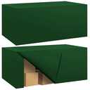 Ascoza 2 Pack Fitted Tablecloth for 8 Foot Rectangle 96 x 30 Inch Hunter Table Covers Water Resistant Polyester Cloth for Folding, Parties,Display, Trade Show (Hunter)