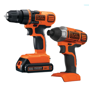 20V MAX* POWERCONNECT™ Cordless Drill and Impact Driver Combo Kit, Battery and Charger Included