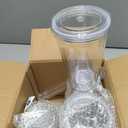 4 Pack Personalized Tumbler Custom DIY Insert Mug with Straw and Lid, Customizable Coffee Cup with Your Photos and Text, Reusable Travel Cups, Birthday Gift for Her Him (4 Cups+4 Cardboard)