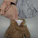 wegreeco Dog Diapers Female (3 Pack), Highly Absorbent Puppy Doggie Dog Diapers for Female Dogs Period, Washable Doggy in Heat, Small Medium Large Size (Medium) (Champagne Colour)