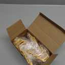 Kenning 12 Pieces Gold Plate Holder Easel Display Stand Metal Book Display Stand Tabletop Picture Frame Holder Photo Square Iron Easel Decorative for Kitchen Office Room Tabletop(3 Inch)