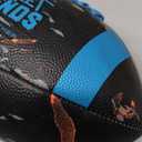 Street Legends Youth Football, Graffiti Printed Composite Leather Size 8 Football- Includes Pump, Made for Training, Practicing, & Recreational Play, Junior