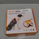 Retractable No-Pull Dog Harness, Auto-Stop Rope for Safety Use, Adjustable Reflective Oxford Easy Control,for 15-33 LBS Medium/Large Dogs Use(Orange)
