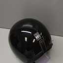 Yesmotor Open Face Motorcycle Helmets 3/4 Retro Moped Helmet DOT | Clear Visor, Vintage, Scooters, E-Bikes, Daily Commuting, Urban Riding, Fits Men & Women, L