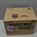 Muscle Milk Genuine Protein Shake, Vanilla Creme, 11.16 Fl Oz Bottle, 12 Pack, 25g Protein, Zero Sugar, Calcium, Vitamins A, C & D, 5g Fiber, Energizing Snack, Workout Recovery, EXP. May/2026