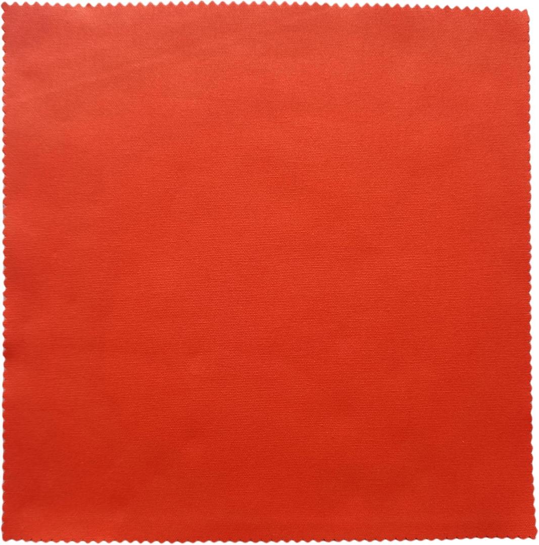 iNee Embroidery Fabric Squares Cotton, 10 Squares of 10 x 10-inch, Mango Orange