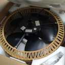 21" Waterproof Outdoor Ceiling Fan with Light, Outdoor Boho Hanging Fan for Patio, 6-Speed & 3 CCT LED, Caged Ceiling Fan with Smart APP & Remote Control, Perfect for Gazebo, Pergola, Canopy