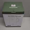 OK MOKKOM Automatic Nut Milk Maker 20 oz Soy Milk Maker, Homemade Almond, Oat, Coconut, Soy, Plant-Based Milk Dairy Free Beverages, Almond Milk Maker with Delay Start/Boild Water/Self Clean - White