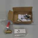 NYSUS Air Outlet Kit for 3/4 Inch Tubing System with 1/2 Inch NPT Outlet Port (With Shut Off Valve)