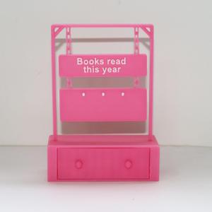 PIAOLGYI Books Read This Year Tracker,Hanging Book Counter,Book Lover Reading Goal Tracker(Pink)