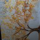 TAIJXAGSG Large Canvas Wall Art Decor Tree Wall Art Pictures For Living Room Art Work For Wall Decor Modern Botanical Wall Art Prints Golden Tree of Life Wall Art Decor Bedroom Office Decor 29"X 58"