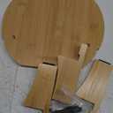 Drink Dispenser,Water Dispenser And Beverage Dispenser Stand. Fit Max 10.9 Inch Diameter Loads Up to 5 Gallons - Natural Bamboo Wood