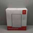 QPAU Twin Size Air Mattress Camping Pad – 9” Thick R8–10 Insulated Inflatable Mattress with Foam Comfort & Foot Pump, Twin Air Mattress for Camping, Road Trips, and Home Guests (Full Size)