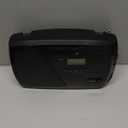 GPX R633B Portable Shortwave AM/FM Clock Radio (Black)