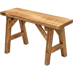 19.6 in Narrow Bench for Entryway, Small Wooden Bench, 19.6in/50cm