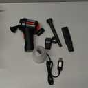 Air Duster - Computer Vacuum Cleaner - for Keyboard Cleaning- Cordless Canned Air- Powerful - Energy-Efficient (Black)