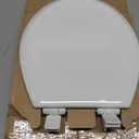 Mayfair NextStep2 Toilet Seat with Built-In Potty Training Seat, Slow-Close, Removable that will Never Loosen, Round, White