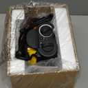 Outdoor Heaters for Patio, Outdoor Heater with Overheat Protection, 3S Fast Heating Portable 1500W Electric Garage Heater, Portable Patio Heaters for Space, Greenhouse (Yellow)