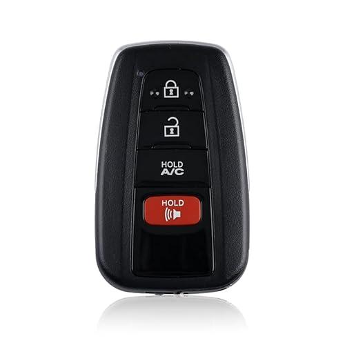 ABUDU fit for 2017-2020 Toyota Prius Smart Key Remote Key Fob 315MHz 8A Chip 3+1 Buttons FCC ID: HYQ14FBE