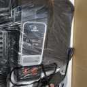 Gonex Under Desk Elliptical Exercise Machine for Seniors, Electric Ellipse Leg Exerciser with Remote, 16 Adjustable Speeds, Manual & 12 Auto Modes, Leg Exerciser While Sitting, Seated Pedal Exerciser (Black+Grey)