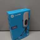 JLab JBuds Talk USB Gaming Streaming Microphone, White, USB-C Output, Cardioid, Omni, Stereo, Bi-Directional, 96k Sample Rate, Volume Control, Gain Control, and Quick Mute, 3.5mm AUX, Plug and Play