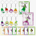 sureio Emotional Support Pickle Keychain Positive Beging of the Year Open House School Gifts New Job Going Away Farewell Gift 32 pcs