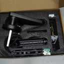 Fingerprint Door Lock- Smart Door knob,biometric Door Lockwith passcode keypad keyless Entry Door Handlefor Bedroom Home Hotel Office Apartment (Black with APP)