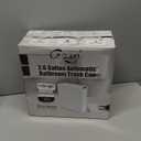 Cesun Automatic Motion Sensor Bathroom Trash Can with Lid, 2.6 Gallon Touchless Trash Bin, Smart Plastic Slim Garbage Can Small White Wastebasket for Toilet, Office, RV, Bedroom, Living Room