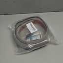 Vinyl Floor Transition Strip Door Threshold Self Adhesive 36 inch, Thresholds for Doorways, Edge-Reducer Transition-Strips for Door/Floor (Wood Grain Gray)