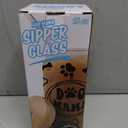 Cat Mama Sipper Glass Cup 16oz